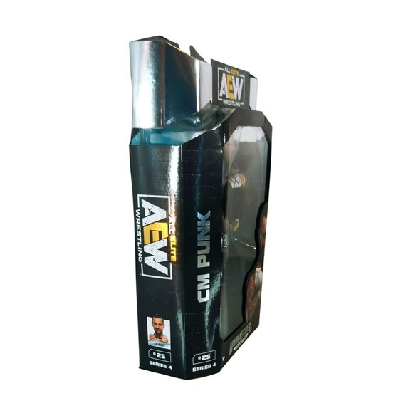 Jazwares AEW Unmatched Collection Series 4 CM Punk #25 Action Figure 2022 - Picture 6 of 6